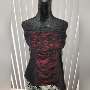 Lace Front Tube Top